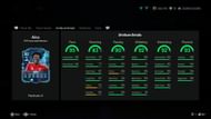 Attributes of the latest Aina TOTS HM SBC (Image via EA Sports)